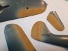 Omask 64003 P-39/P-400 masks for control surfaces (for Eduard) 1/48